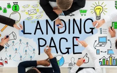 landing page